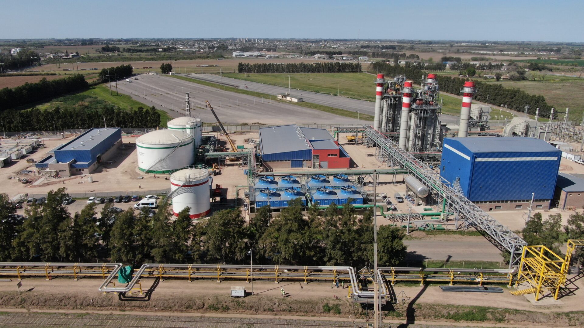 El Grupo Albanesi puso en marcha el ciclo abierto de la Central de Cogeneración Arroyo Seco, ubicada en el sur de la provincia de Santa Fe.