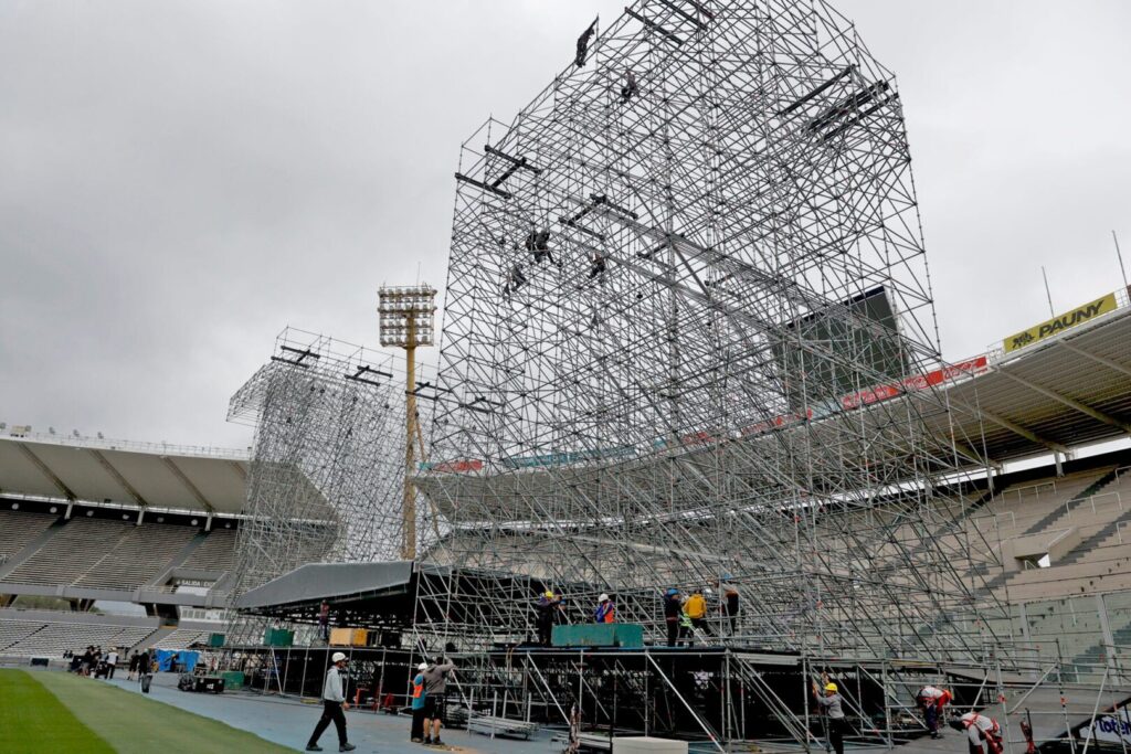Todo listo para el show de Paul McCartney en Córdoba.