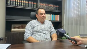 Aquiles Rodríguez, uno de los abogados defensores de Roberto Bárzola. Foto: Andrés Oviedo.