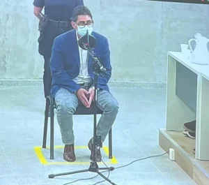 Diego Cardozo pidió no seguir en la audiencia debido a su estado de salud.