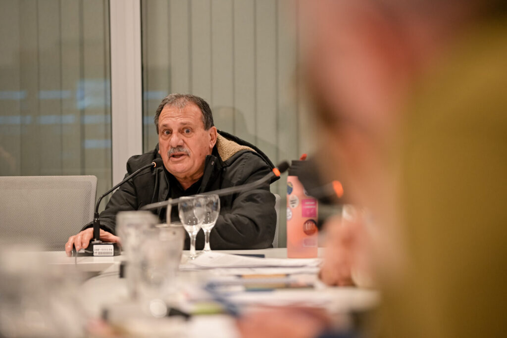 Jorge Montes, referente de los permisionarios de taxis.