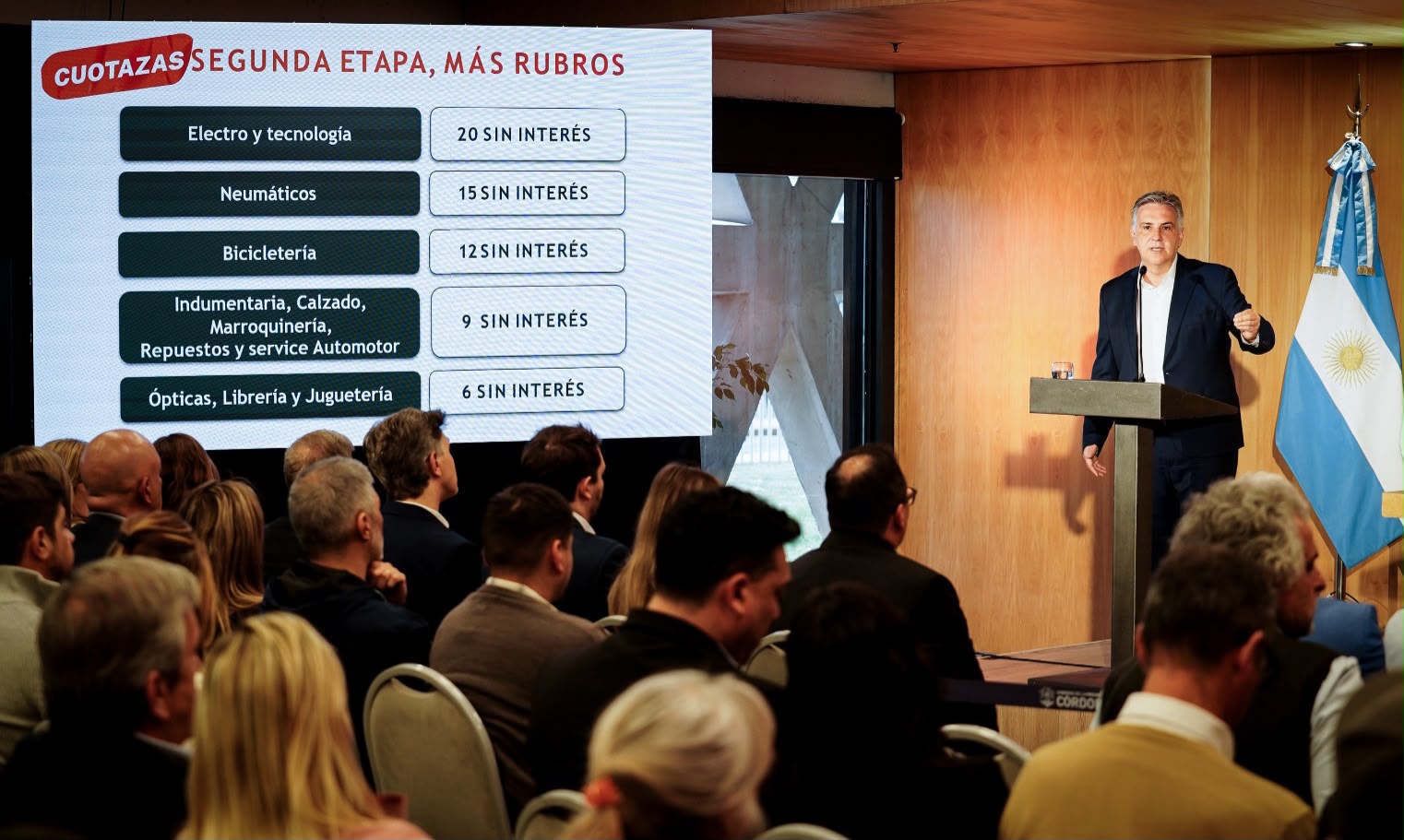 Está en marcha la nueva fase del programa provincial “Córdoba Impulsa” con hasta 20 cuotas sin interés y préstamos para comercios